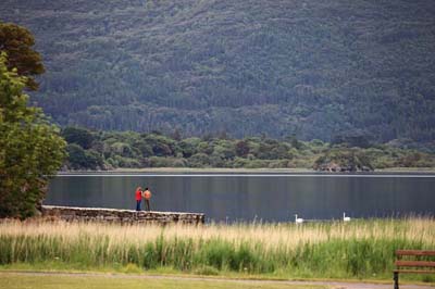 Kerry Castle and lakes